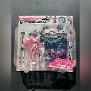 Microman ACROELSA AL-21 Figure Set Micronauts AcroyearX-2 30th Ann Takara NIB